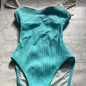 Ralph Lauren Vintage style knit One piece Swimsuit